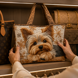 Handcrafted bag - Cute yorkshire