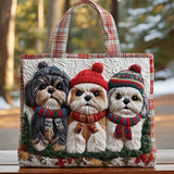 Jingle Paws XR3010012CL Quilted Tote Bag