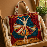 Handcrafted bag - Elegant ballerina
