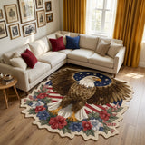 American Wings Custom Shape Area Rug
