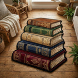 Ancient Tome Custom Shape Area Rug