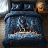 Arctic Roar 3-Piece Quilted Bedding Set NCU0DV2750