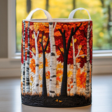 Forest Quilted Laundry Basket NCU0QN056