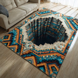 Azure Depths Area Rug NCU0VL3489