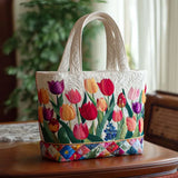 Handmade bag - Tulip garden