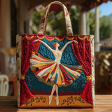 Handcrafted bag - Elegant ballerina