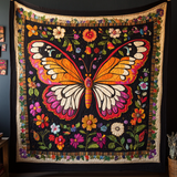 Butterfly Dreams Art Quilt Hanging NCU0DV795