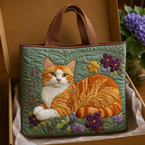 Handmade bag - Brown cat