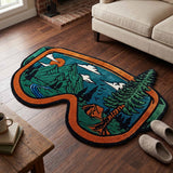 Canyon Trek Custom Shape Area Rug