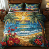 Ocean 3-Piece Quilted Bedding Set NCU0VT134