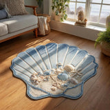 Coral Breeze Custom Shape Area Rug