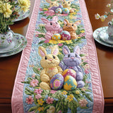 Cozy Easter Bunny Quilted Table Runner NCU0TD2279