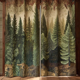 Evergreen Path Quilted Curtains NCU0DV8369