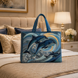 Handmade bag - Ocean Dolphin