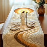 Faithful Journey Quilted Table Runner NCU0NT4406