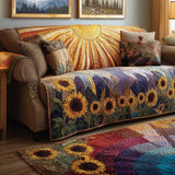 Sunshine Quilted Sofa Cover NCU0VT337