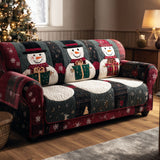 Holiday Friends Quilted Sofa Cover NCU0TV830