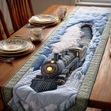 Holiday Train Quilted Table Runner NCU0VT280