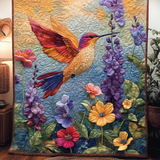 Hummingbird Serenade Quilted Blanket NCU0DV1263