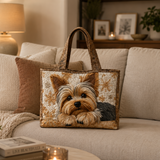 Handcrafted bag - Cute yorkshire