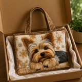 Handcrafted bag - Cute yorkshire