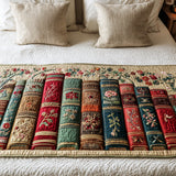 Midnight Cozy Reading Quilted Bed Runner NCU0TD1586