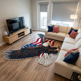 Patriot Eagle Custom Shape Area Rug NCU0DK12294