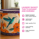 Cowboy Sunset Quilted Laundry Basket NCU0NNT2663