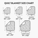 Trunkling Trails Quilted Blanket NCU0DV6042
