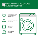 Golden Fir Quilted Bedding Pillow Case NCU0DV8142