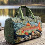 Fishing Quilted Duffle Bag NCU0VT259