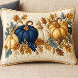 Rustic Blue Harvest Quilted Bedding Pillow Case  NCU0NT8575