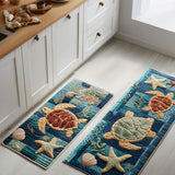 Shoreline Calm Kitchen Area Rug