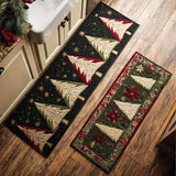 Snowy Pine Dream Kitchen Area Rug NCU0TD1724