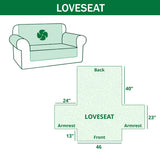 Horse Trail Quilted Sofa Cover NCU0DK11508