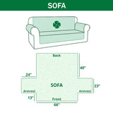 Cocoa Paw Patch Quilted Sofa Cover NCU0TV1426