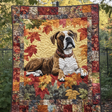 Soft Boxer Hug Quilted Blanket NCU0PT646