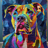 Spectrum Pup Adventure Quilted Blanket NCU0DV1642