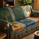 Tree Of Life Quilted Sofa Cover NCU0VT368