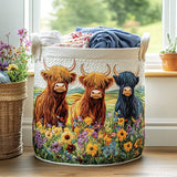 Triple Charm Quilted Laundry Basket NCU0PVL494