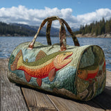 Fishing Quilted Duffle Bag NCU0VT259