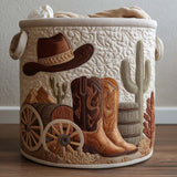 Western Spirit Quilted Laundry Basket NCU0NNT2660