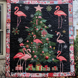 Whimsical Chirstmas Tree Quilted Blanket NCU0PT466