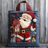 Farmhouse Santa WN0801032CL Quilted Tote Bag