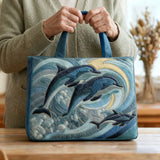 Handmade bag - Ocean Dolphin