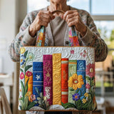 Handmade bag - Floral Library