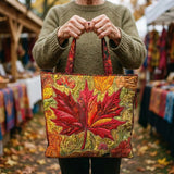 Handcrafted bag - Sunset maple