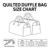 Flit and Fly Quilted Duffle Bag NCU0PT9570